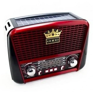 Радіоприймач  GOLON RX-455S + сонячна панель F-232-S/24 (шт)