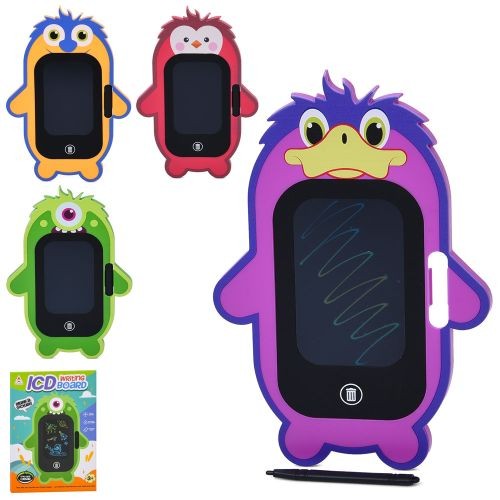 LCD планшет LC66-42 (144шт) 4дюйми, 20,5-14см, кольоровий, 4види, на бат(табл), в кор-ці, 15-21-1см (шт)