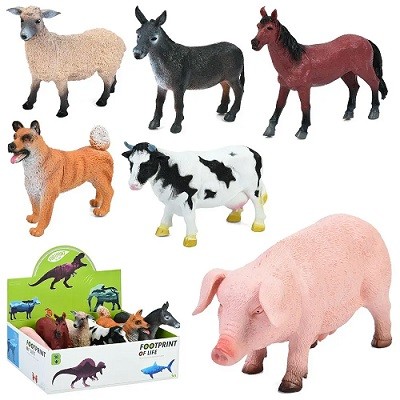 Фігурка DY36 (72шт) домашні тварини, від 17см, 6шт(6видів) в дисплеї, 33-10-22,5см (шт)