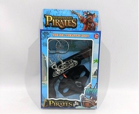 Iгровий набір JH998-2A (144шт/2) пістолет, маска у короб.30*18,8*4см (шт)