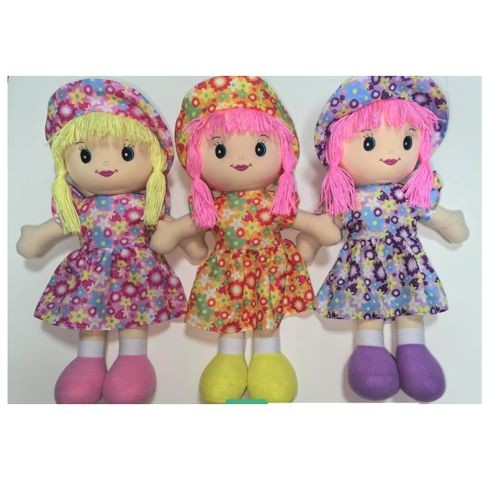 Лялька A1401C (54шт) 35см, м'яконабивна, мікс видів, у пакеті, 39-23-9см (шт)