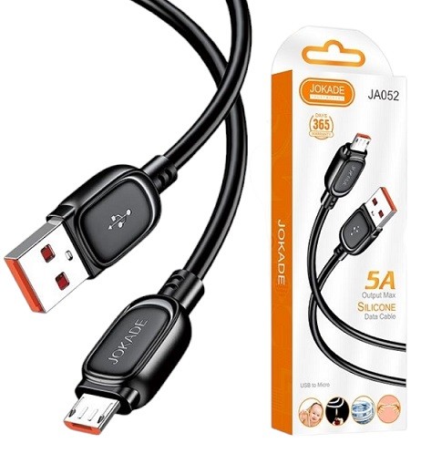 Кабель USB JOKADE 052 мікро чорний (шт)