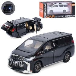 Машина AP-2009 (12шт) АвтоСвіт,1:24, метал,інерц, 21см, звук,світло,відчиняються двері/багажник/капо (шт)