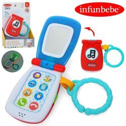 Телефон мобільний LS1050-OTB (12шт)  10см, підвіска 16см, звук, світло, на бат(табл), в кор-ці, 13,5 (шт)