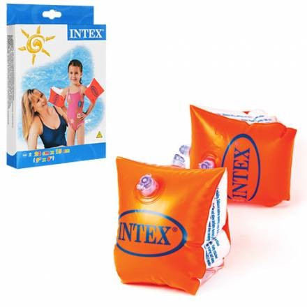 Нарукавники 58642 (36шт) червоний, 23-15см, 3-6років, 18-30кг, в кор-ці, 13-19-2,5см (шт)