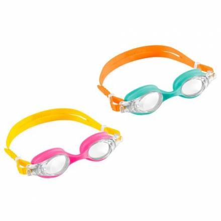Окуляри для плавання 55694 (12шт) лінзи - полікарбонат, регульований ремінець, вік 3-8 років, 2 коль (шт)