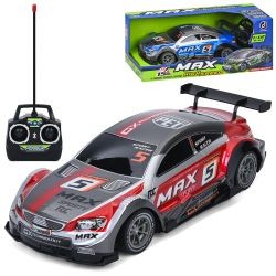 Машина DH-8195-2C (12шт) р/к, 35см, 1:12, гумові колеса, корпус не б'ється,  2 кольори, на бат-ці, в (шт)