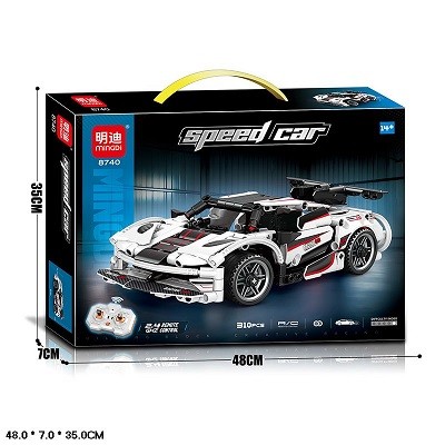 Конструктор р/к арт. 8740 (24шт/2) батар., 310дет., короб. 48*7*35см (шт)