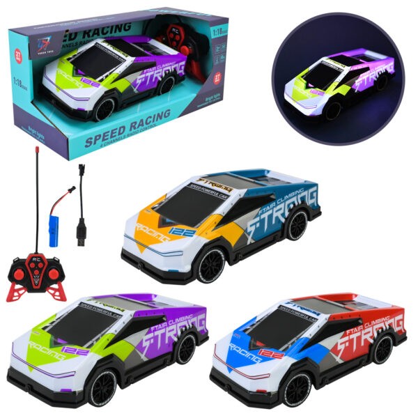 Машина р/к акум. арт. US-22010A/11A/12A (48шт/2) свiтло,3 кольори,короб. 30*13*13,5см (шт)