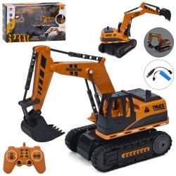 Екскаватор 869-36G (6шт) р/к2,4G, акум, 33см, світло, рухливий ковш, гусеничний, USBзарядне, в кор-ц (шт)