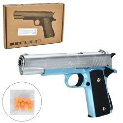 Пістолет 1911C (36шт) 21см, пластикові кулі, метал+пластик, в кор-ці, 26-17-4см (шт)