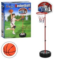 Баскетбольне кільце MR 1544 (12шт) на стійці (метал) 93см/120см, щит(пластик) 35-26см, кільце (пласт (шт)