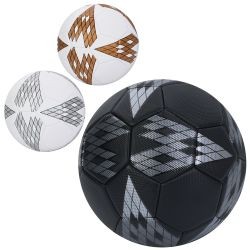 М'яч футбольний MS 4871 (30шт) розмір 5, ПВХ, 400-420г, 3 кольори, у пакеті (шт)