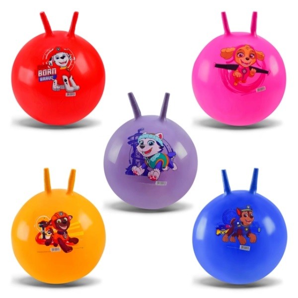 М'яч для фітнесу арт.PB2108 (40 шт) Paw Patrol 45 см ріжки 6 видів (шт)