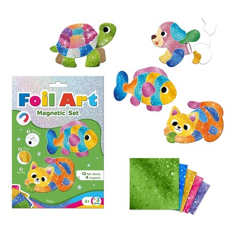 200298 Магнітний набір для творчості з фольгою «Домашні улюбленці» (шт)