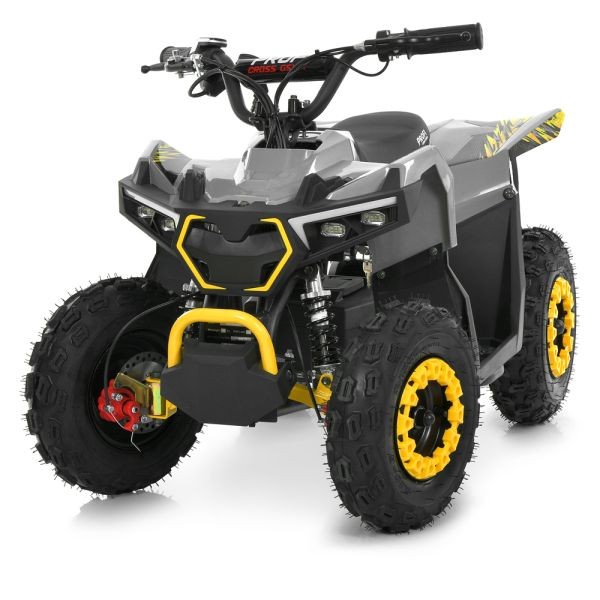 Квадроцикл HB-FFG1000-11-6 (1шт) мотор 1000W, 3акум 12V/12AH, 25км/год, до 45кг, світло, сіро-жовтий (шт)