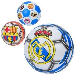 М'яч дитячий MS 4877 (120шт) 9 дюймів, 60г, 3 види (клуби) (шт)