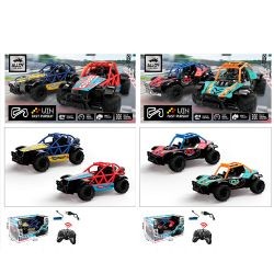 Машина UJ99-KD200-01B (12шт) р/к2,4G, акум, 19,5см, гумові колеса, USBзарядне, метал+пластик, 2 види (шт)