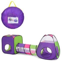 Намет MR 1582 (6шт) 252-76-в100см, з тунелем (44-103см), піраміда (76-76-в100см, 4 входи, 4вікна сіт (шт)