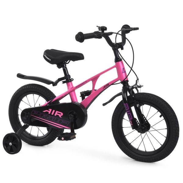 Велосипед дитячий PROF1 AIR Standart Plus 14д. MB 141060 pink (1шт) SKD75,магнез.рама,ст.вилка,ст.об (шт)