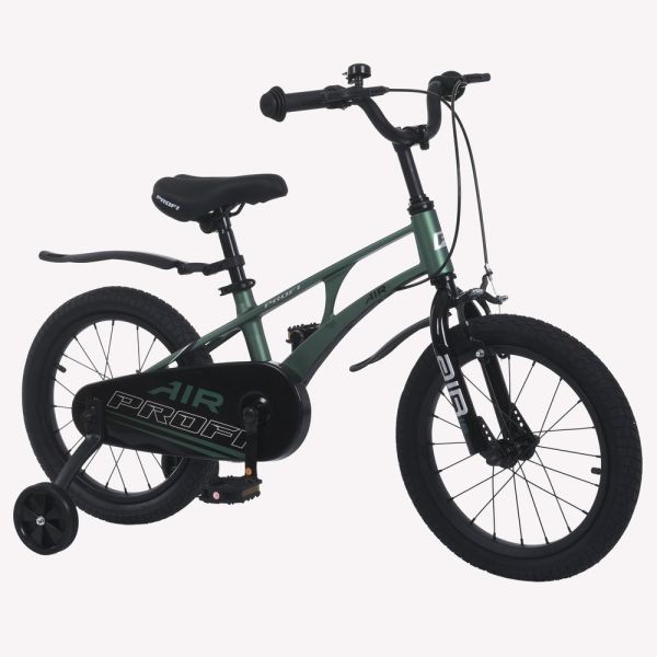 Велосипед дитячий PROF1 AIR Standart Plus 16д. MB 161060 dark green (1шт) SKD75,магнез.рама,ст.вилка (шт)