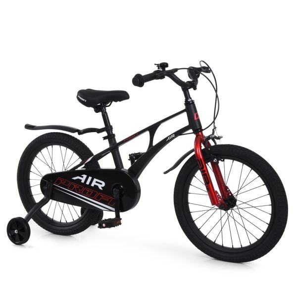 Велосипед дитячий PROF1 AIR Standart Plus 18д. MB 181060 black (1шт) SKD75,магнез.рама,ст.вилка,ст.о (шт)