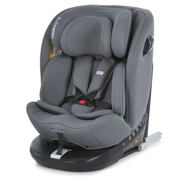 Автокрісло ME 1187 i-FREE Shadow Gray (1шт) дитяче, i-SIZE R129, фаза 1,2 (40-150см), top tether, is (шт)