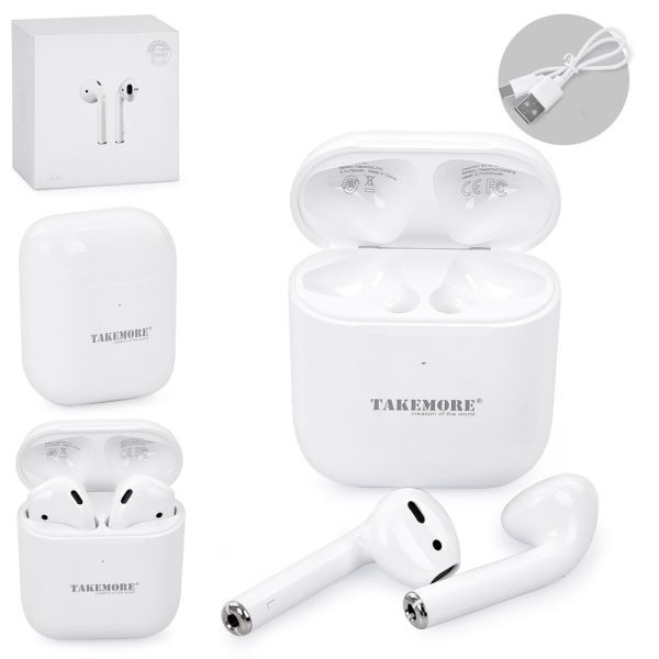 Навушники FG240503097Q (25шт) акум, Bluetooth, USBзарядне, в кор-ці, 10-10-3,5см (шт)
