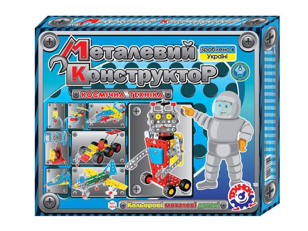 Конструктор металевий "Космічна техніка Технок" 2094/12 шт (шт.)