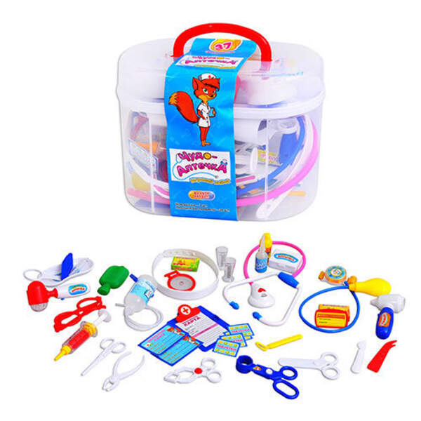 Лікар M 0460 U/R (24шт) 34 предмети, у валізі, 24-15-15см (шт.)