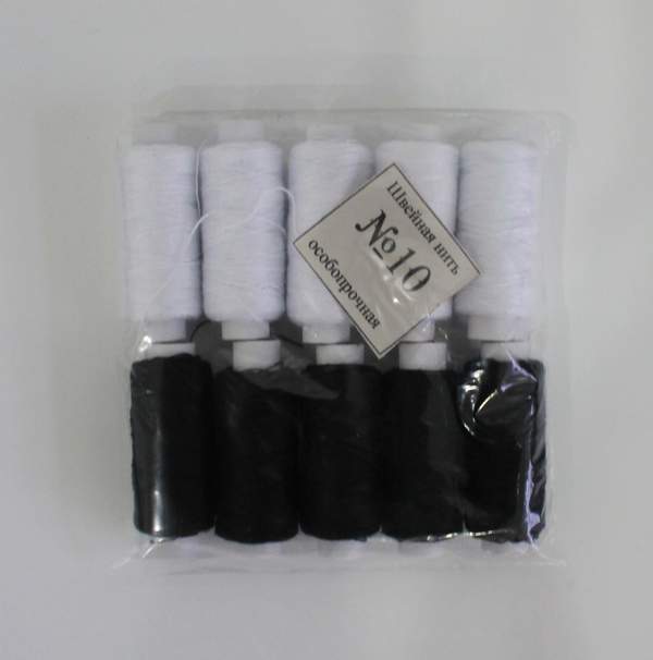 Нитка №10 ч/б (250шт/ящ) (шт.)