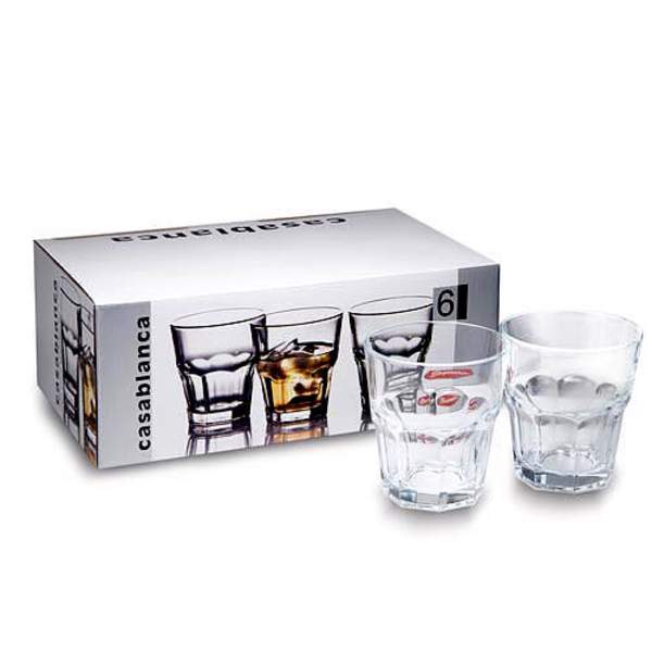 Касабланка склянка д/віскі v-265мл (под.уп.) н-р3шт 52705 (шт.)