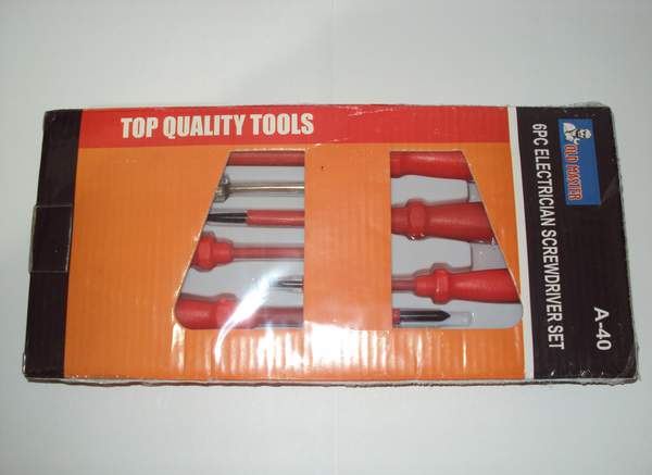 Набір викруток для електрики в коробці 6шт №0118 (К-12) (шт.)