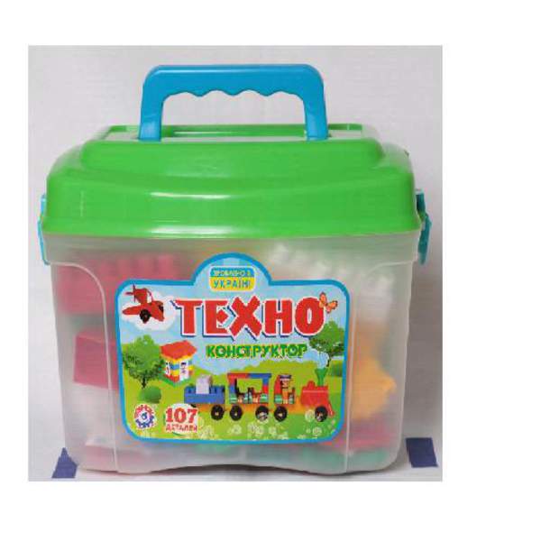 Конструктор "Техно ТехноК" в саквояжі, арт. 3640 (шт.)
