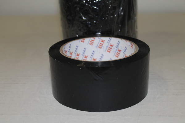 Скотч 40 48*200 чорний, 6шт в уп. (72шт) (шт.)