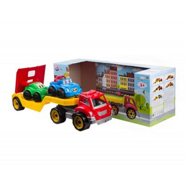 Іграшка "Автовоз з набором машинок Технок" 3909/4 шт (шт.)