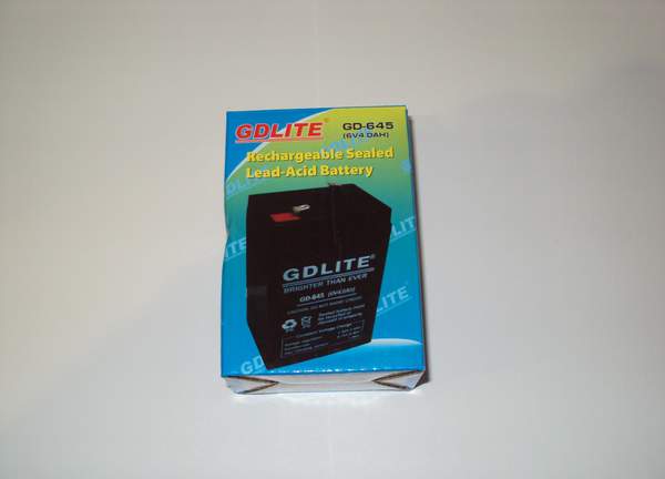 Акумулятор BATTERY GD 640 6V 4A (20) 2375 (шт.)