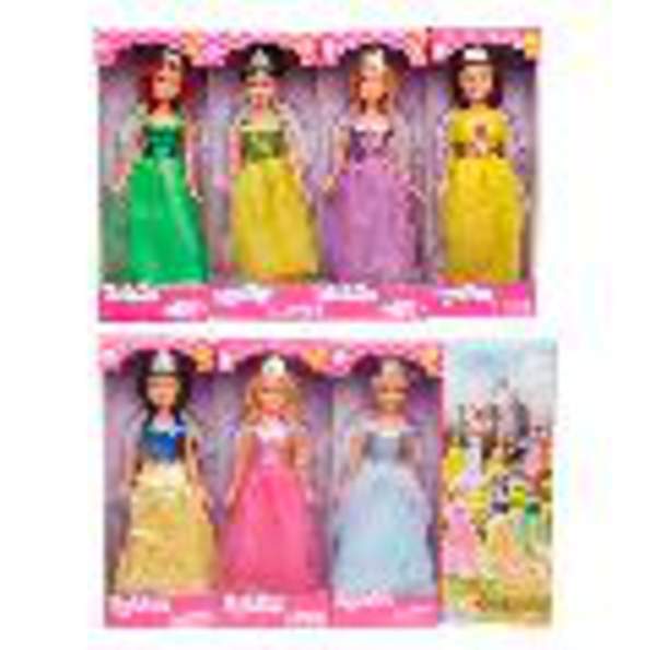 Лялька DEFA 8309 (56шт) 22см, 9-24,5-4,5см, 14шт(7 видів) у дисплеї, 64-25-9,5см (шт.)