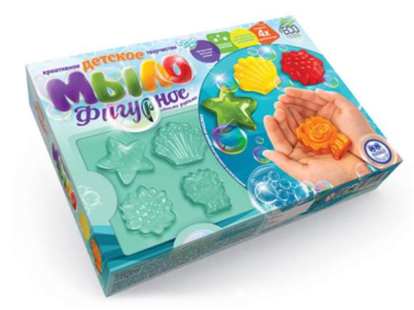 Набір креативної творчості "Дитяче Фігурне Мило" укр малий (12) DFM-01-01U,02U,03U (шт.)