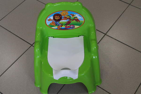 Горщик дитячий (синій+салатовий) 4074 /10 шт (шт.)