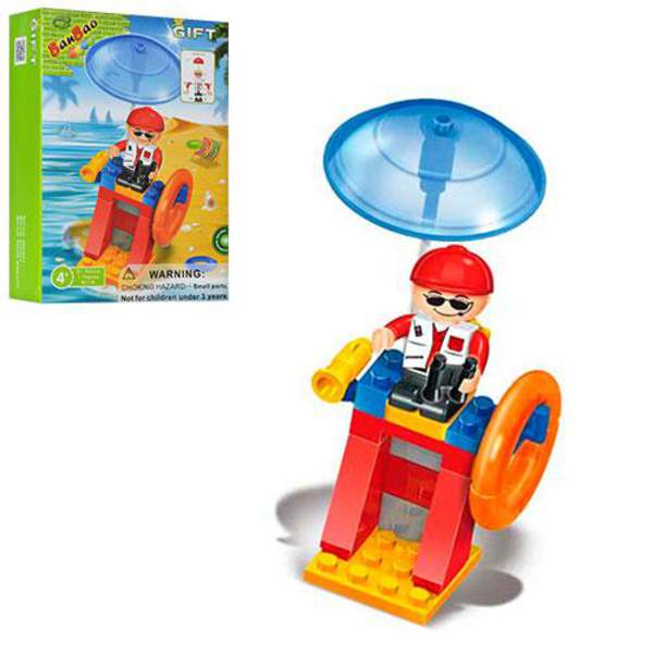 Конструктор  8118 (160шт) рятувальна вежа, фігурка, 21дет, в кор-ці, 9-13-3,5см (шт.)