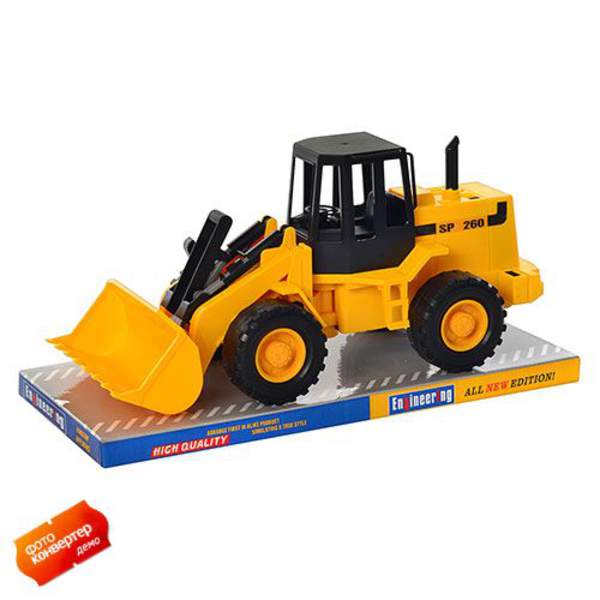 Бульдозер 311 (12шт) інер-й, рухомий ківш, у слюді, 42-20-18,5см (шт.)