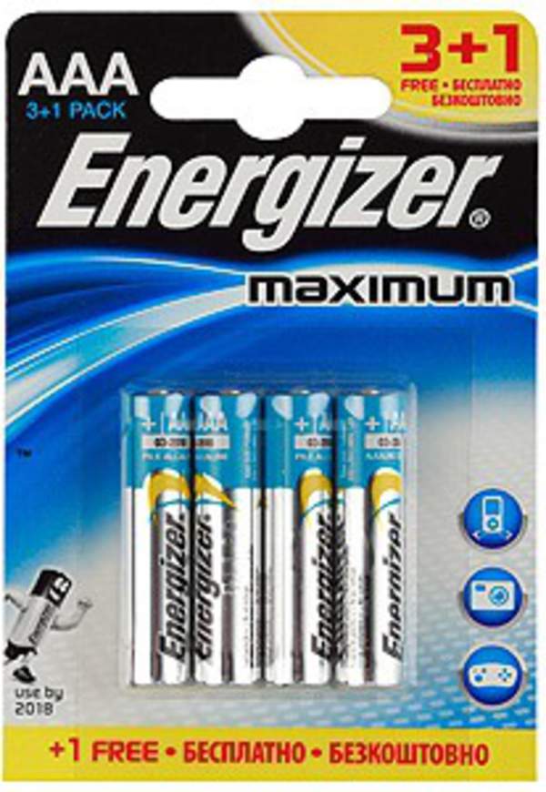 Energizer Max+ LR-3/4bl (шт.)