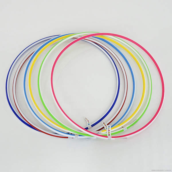 Іграшка дитяча "Обруч кольоровий 2 середній" (75 см) арт0166 Бамсік (шт.)