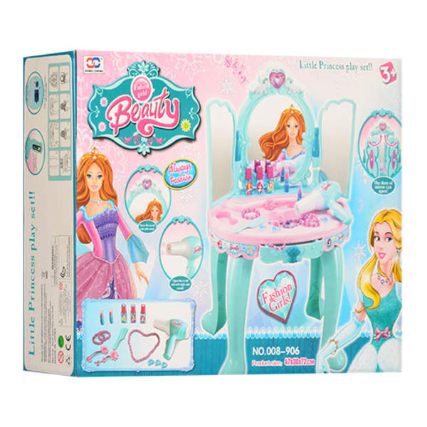 Трюмо 008-906 (6шт) 72-30-45см, муз, св, фен, аксесуари, на бат-ці, в кор-ці, 51-38-14см (шт.)