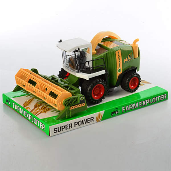 Комбайн 0488-251 (48шт) інер-й, 25,5-18-12см, рухомі деталі, в слюді, 28-20-14,5см (шт.)