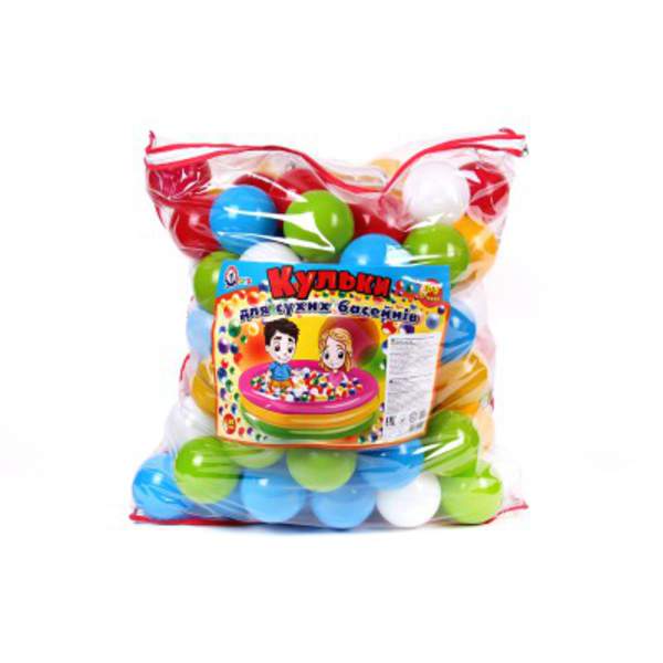 Іграшка "Набір кульок для сухих басейнів" (100шт, 80мм) 4548 (шт.)