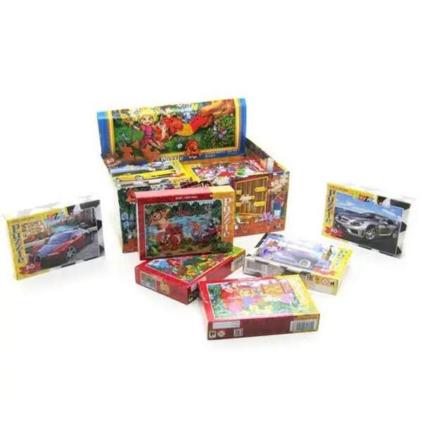 Пазли 120 ел. малі,картонні (40) "Данкотойс" (шт.)