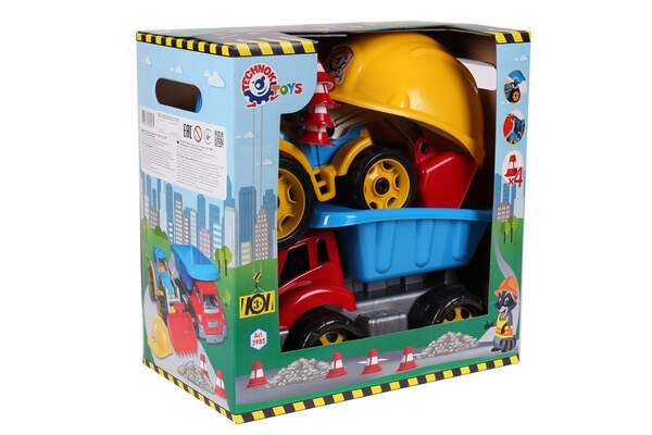 Іграшка "Малюк-Будивельник 2 Технок ", 3985/3шт (шт.)
