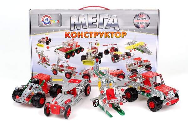 Конструктор металевий "Мегауніверсал Технок", арт. 4364 (шт.)